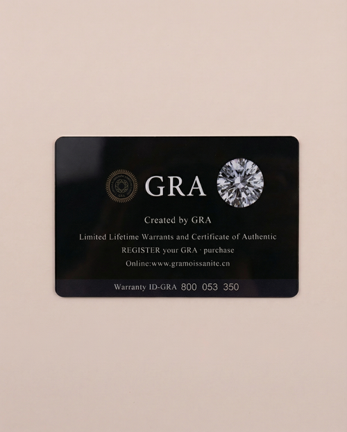 BOUCLE D'OREILLE MOISSANITE - FLORÉA ROYALE