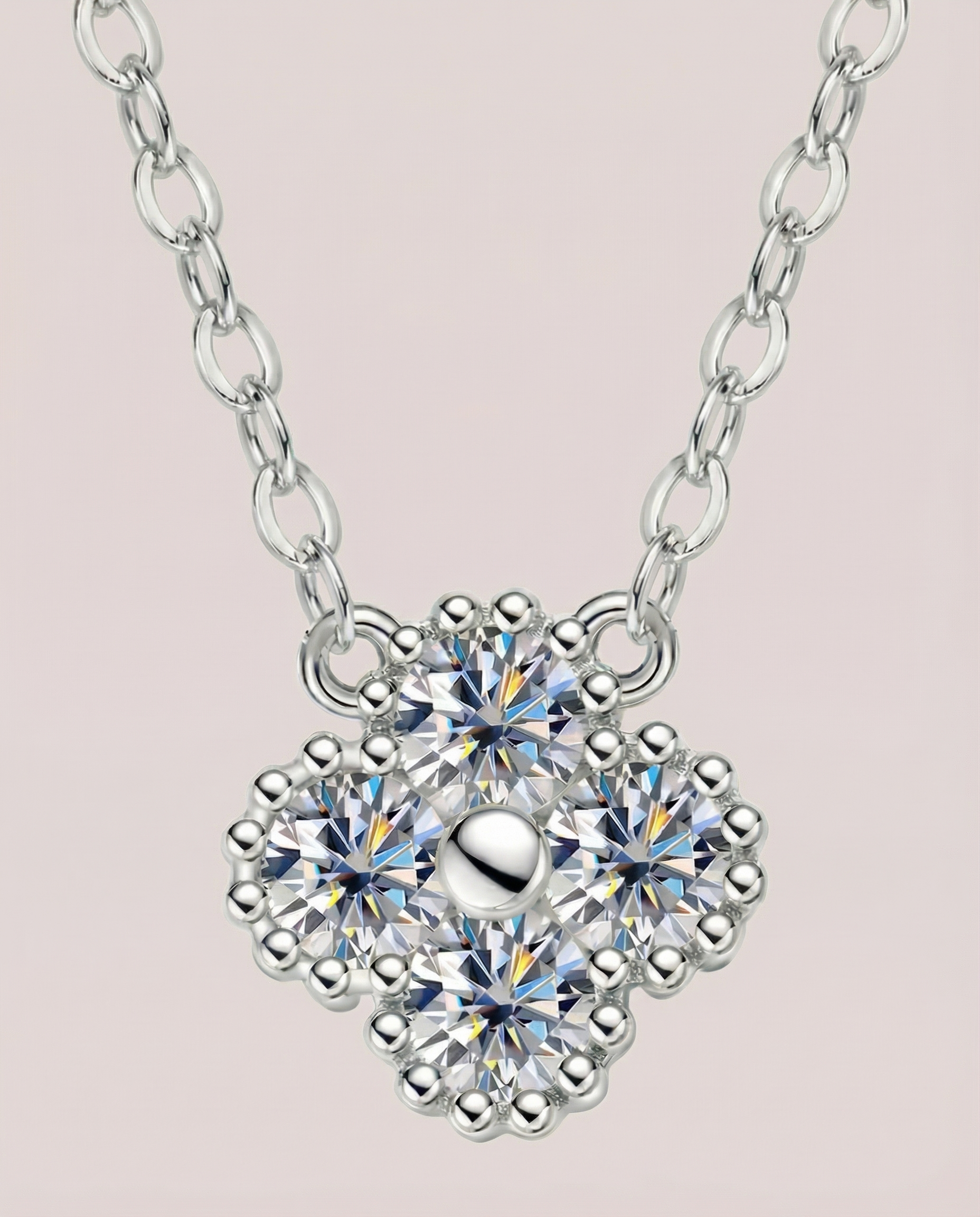 COLLIER MOISSANITE - TRELYS